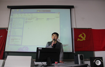 宁志恒老师作专题报告